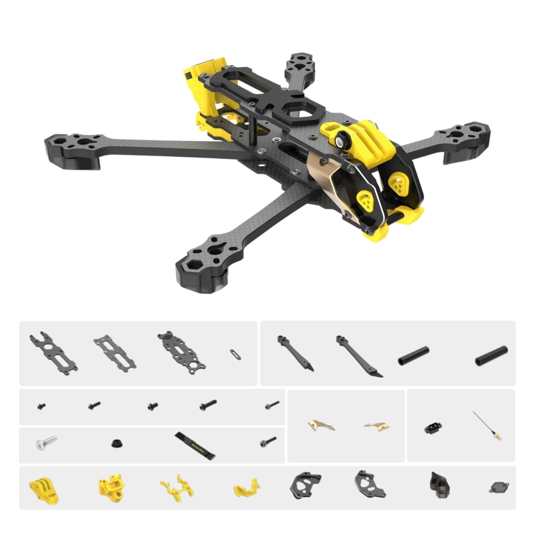 Drone Racing Frame - Kit de quadro Mario 5, versão