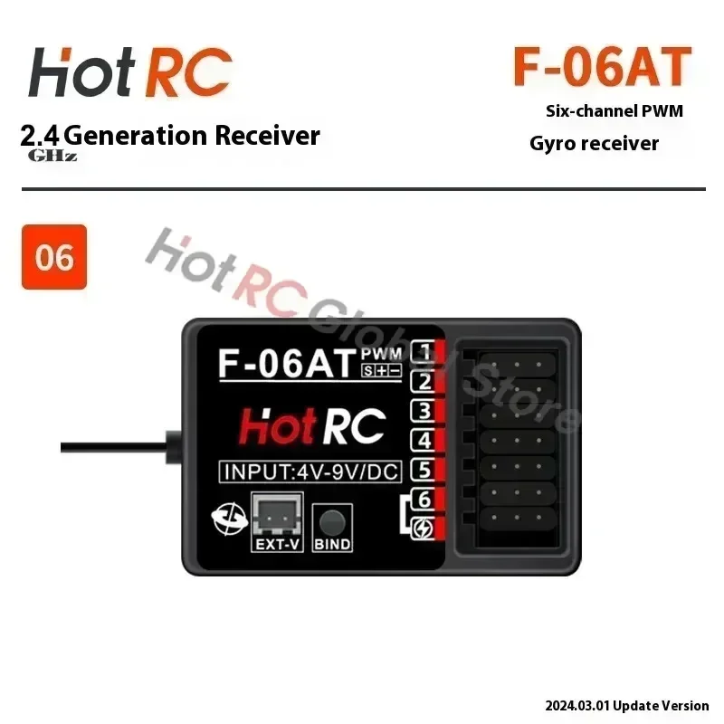 Receptor Giroscópico PWM HOTRC - Drone Racing Receiver avaliação e preço