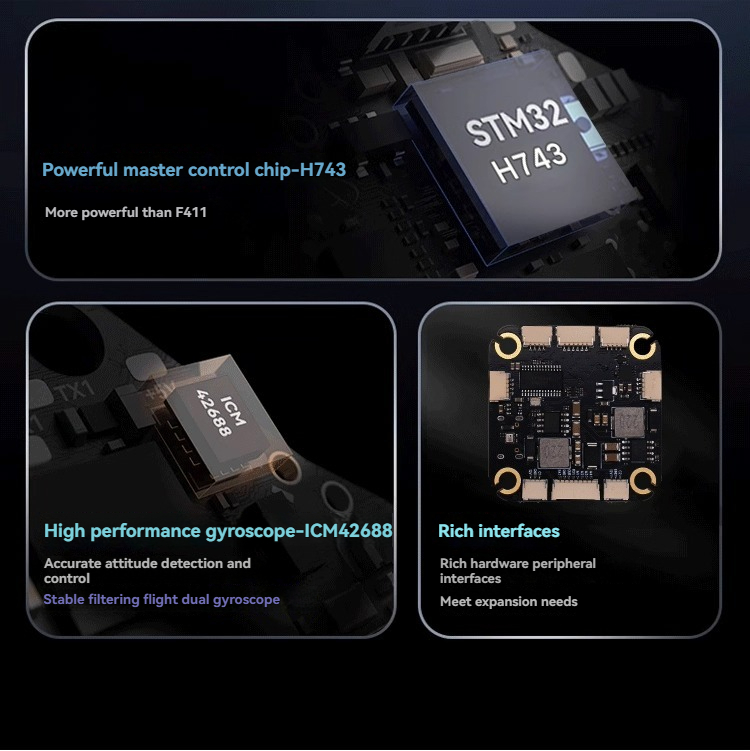 Controlador de Voo HAKRC H743  - Drone Racing Flight Controller avaliação e preço