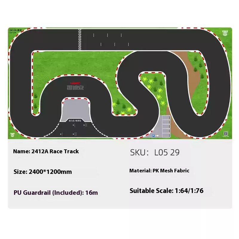 Ldarc rc v64 1:76 240*120cm co - Drone Racing Gate avaliação e preço