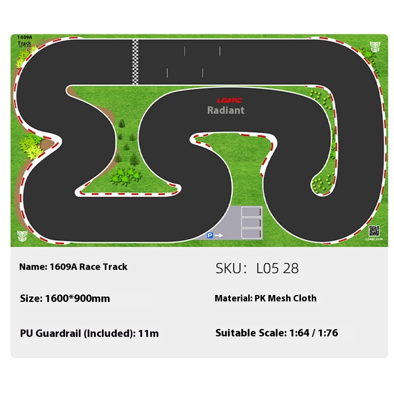 Ldarc rc v64 1:76 240*120cm co - Drone Racing Gate avaliação e preço